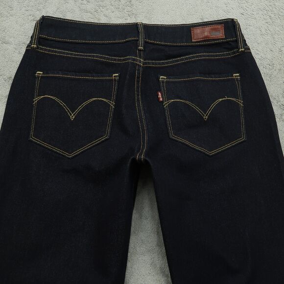 Levi's Jeans Women's Size 28 Blue Mid-Rise Bold Curve Skinny Denim 31" Inseam - Picture 14 of 16